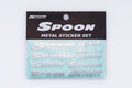 SPOON METAL STICKER SET