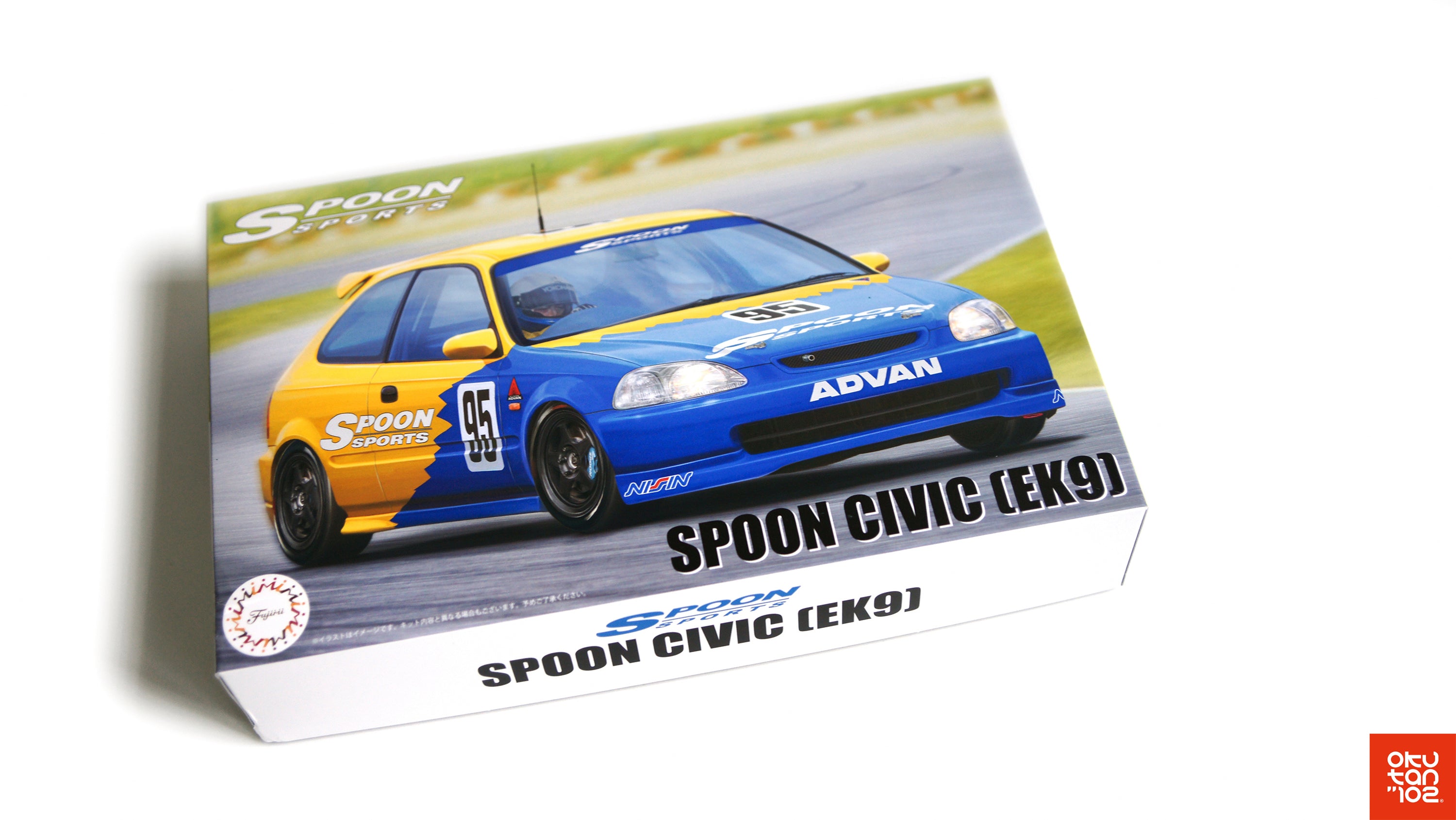 OFFICIAL SPOON EK9 1:24 MODEL KIT