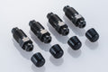 MB6POT CALIPER BLEEDER,CAP SET