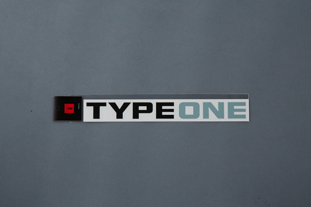 TYPEONE LOGO STICKER