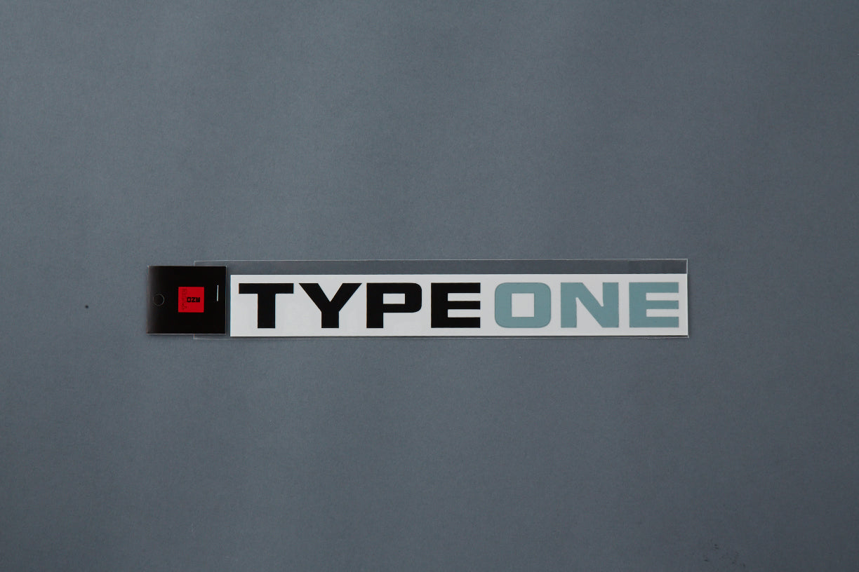 TYPEONE LOGO STICKER