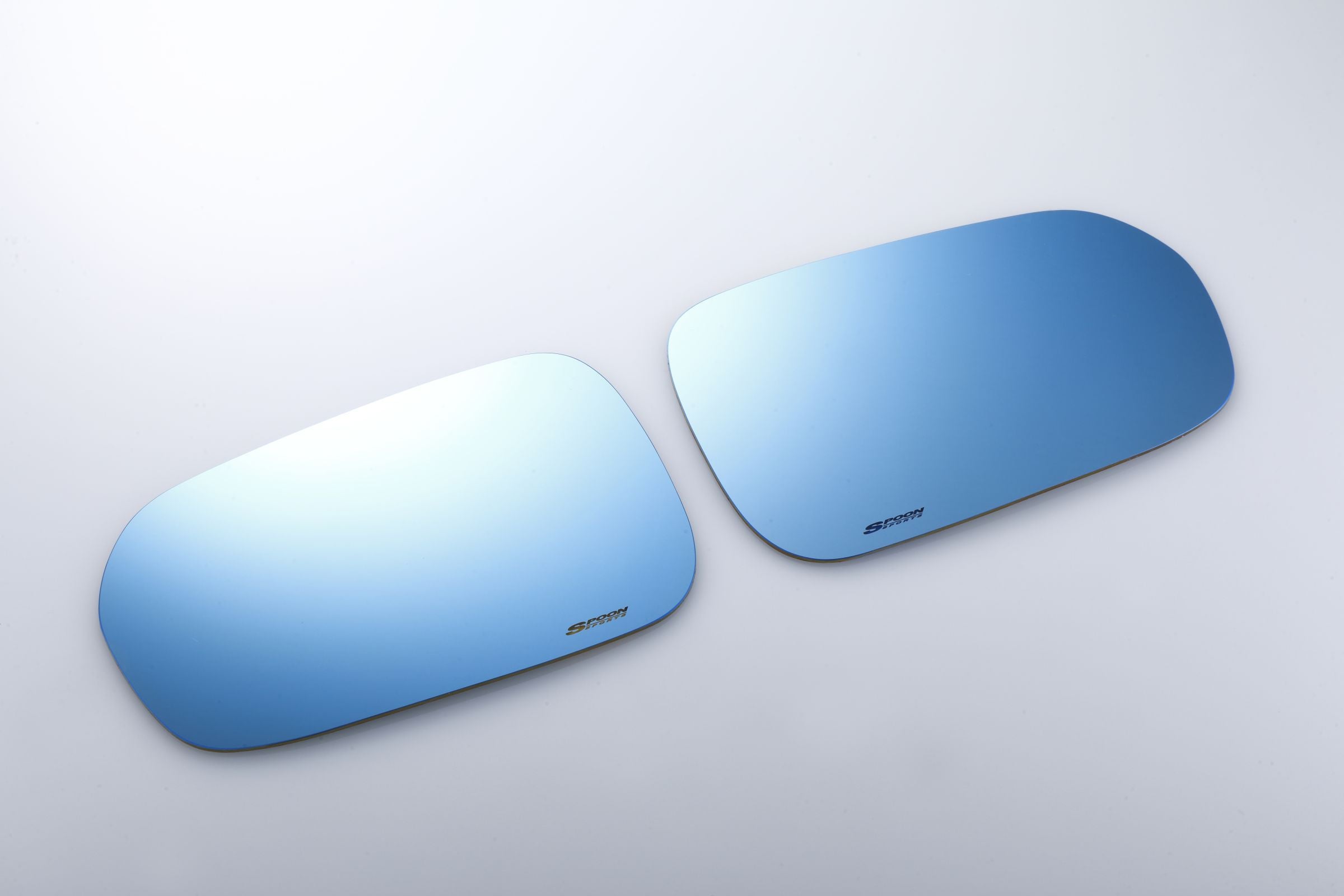 BLUE WIDE DOOR MIRROR