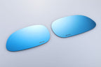 BLUE WIDE DOOR MIRROR