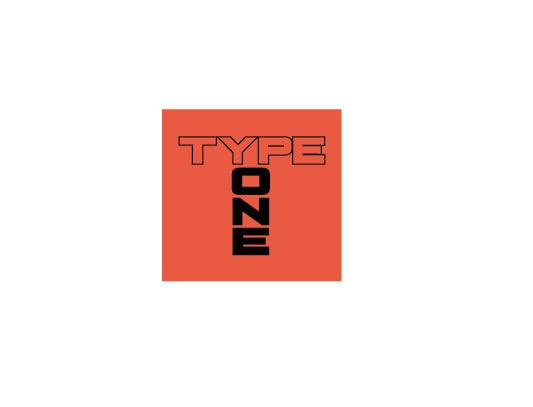 TYPE ONE MARK STICKER